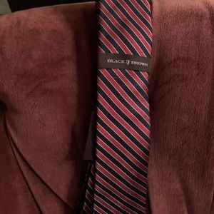 Black Brown 1826 Red Tie